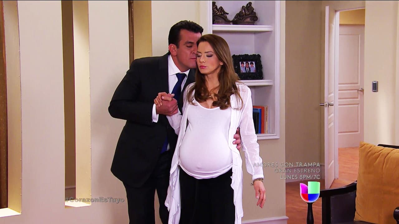 Y su historia se convirtió en realidad, pues a días de culminar la telenovela, la actriz anunció su embarazo.