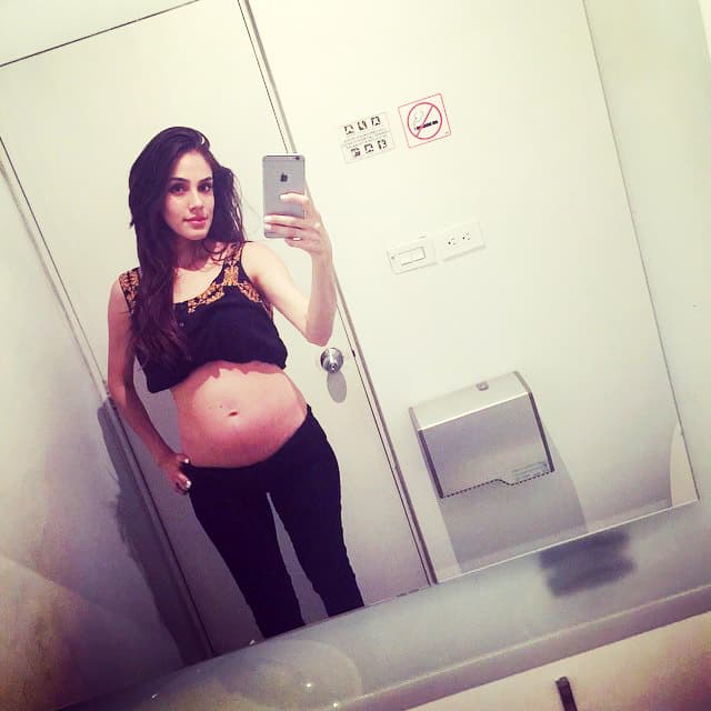 Al igual que todos sus fans, sus amigos, familia y compañeros esperan ya el nacimiento de Andrés.