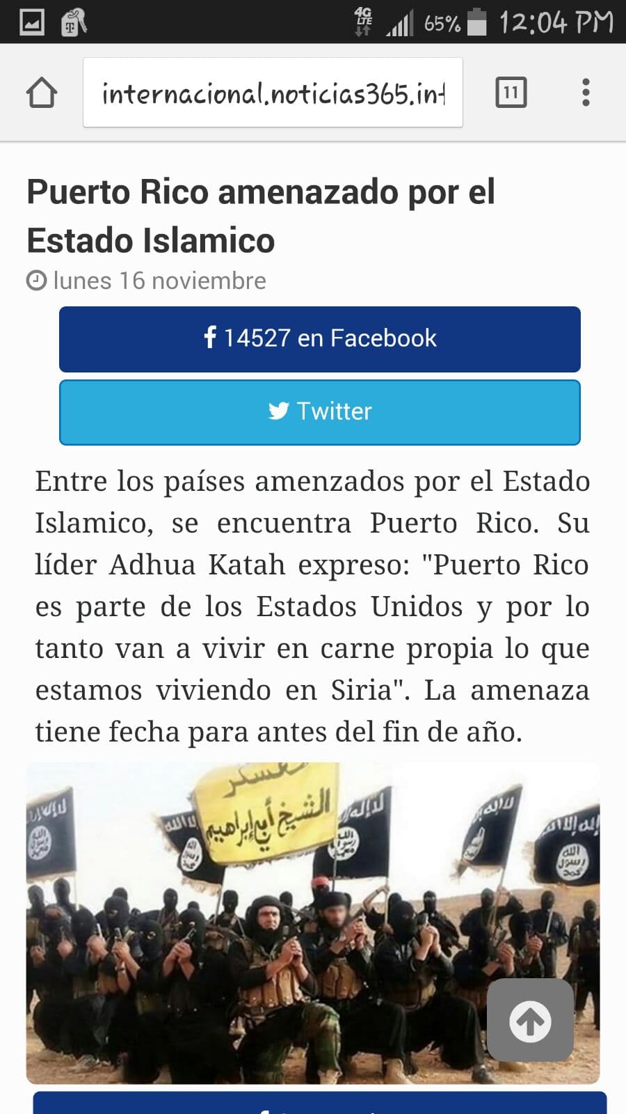 Información falsa se vuelve viral