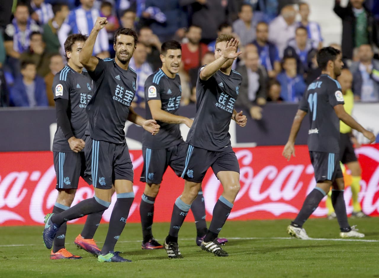 El triunfo de la Real en Leganés abrió la fecha 10 de La Liga.
