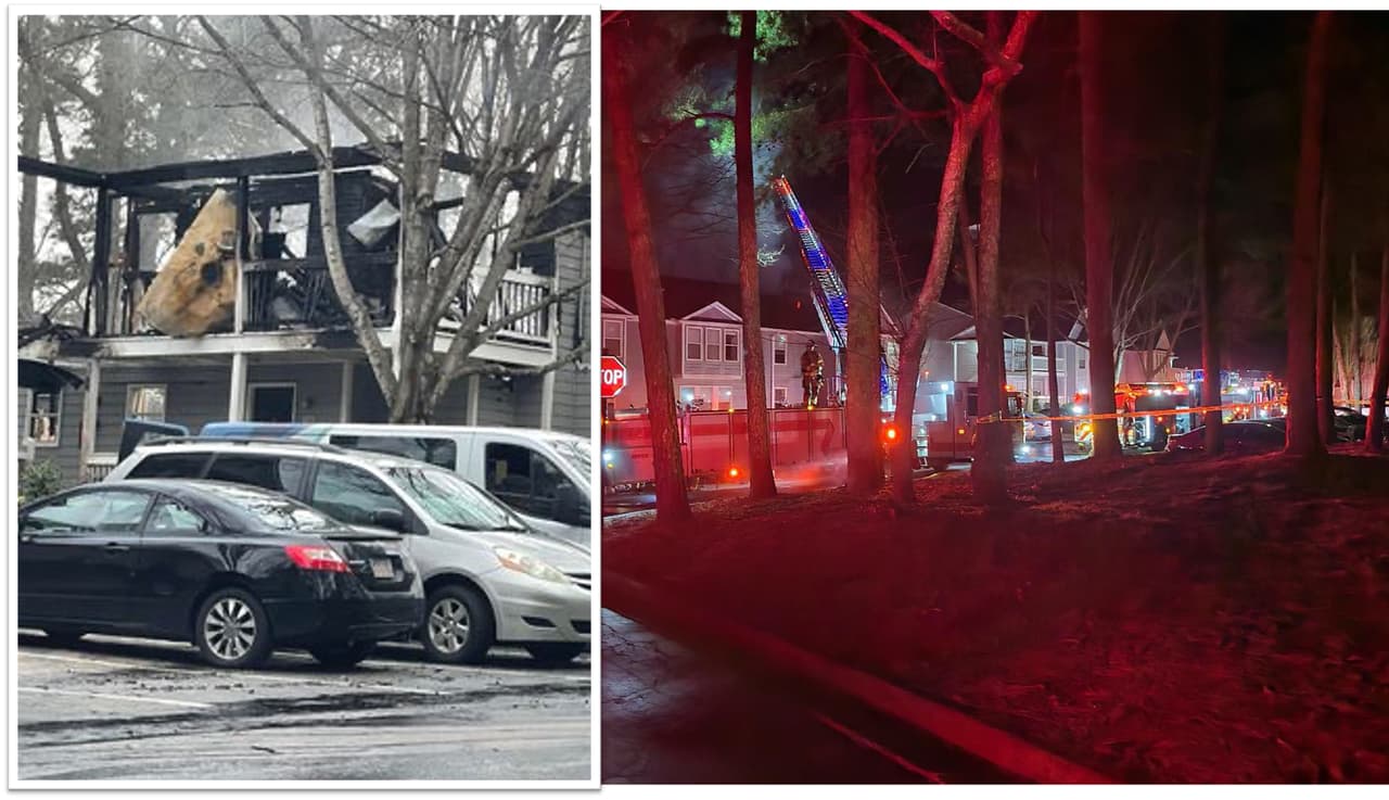 Incendio en un complejo de apartamentos en Alpharetta deja 10 unidades dañadas