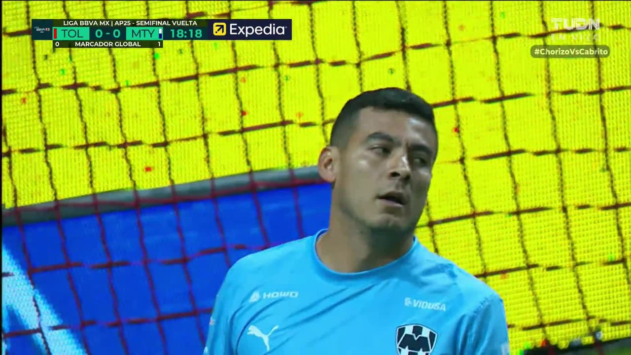 ¡TIRO ATAJADO! disparo por Paulinho.