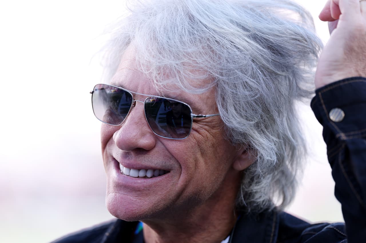 Jon Bon Jovi en el Super Bowl 2026.