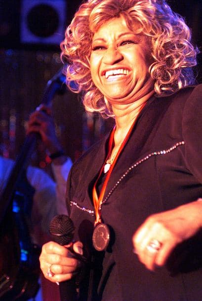 3. No puede faltar en esta lista la inolvidable Celia Cruz.