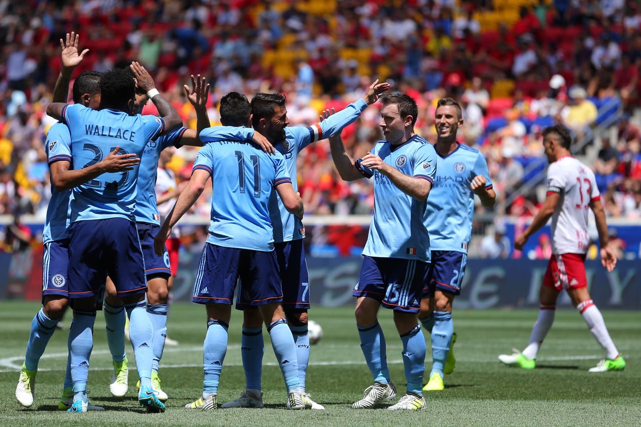 New York City FC silenció el Red Bull Arena y se impuso 2-0 a los Red Bulls 