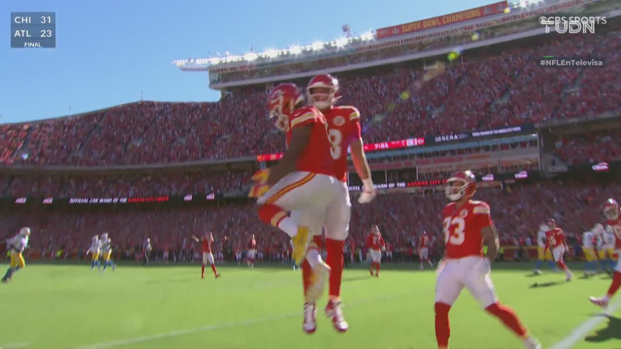 ¡Enorme escapada de Walker III para el Touchdown de Chiefs!