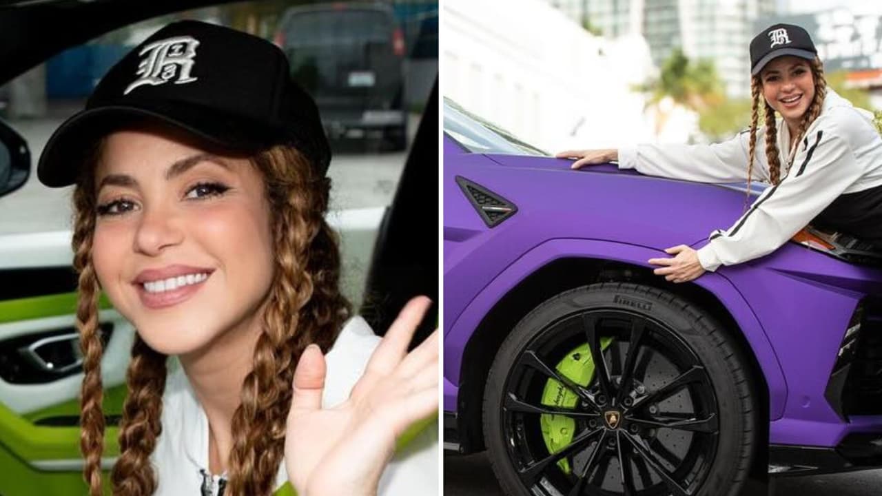 El exclusivo Lamborghini que Shakira está regalando cuesta miles de dólares: así luce en fotos 