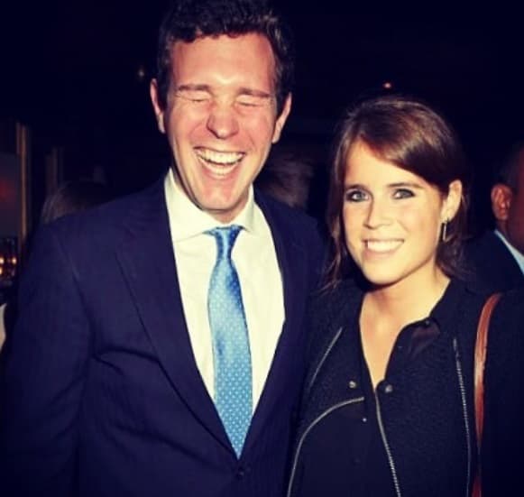En esta imagen, Eugenie escribió al pie: "Estas carcajadas describen perfectamente a Jack. Muy feliz cumpleaños", haciendo alusión a que su prometido llegó a los 32 años de edad.