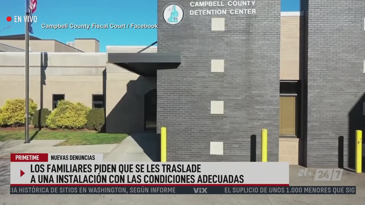 "Hoy nos dieron leche vencida": Las denuncian en torno a un centro de detención en Kentucky; ICE responde