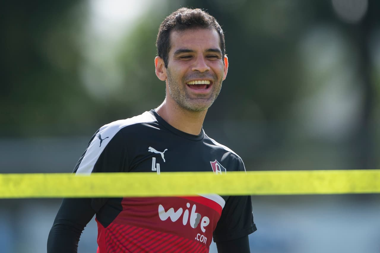 Volvió la #4ctitud al Atlas: Rafa Márquez ya está entrenándose nuevamente