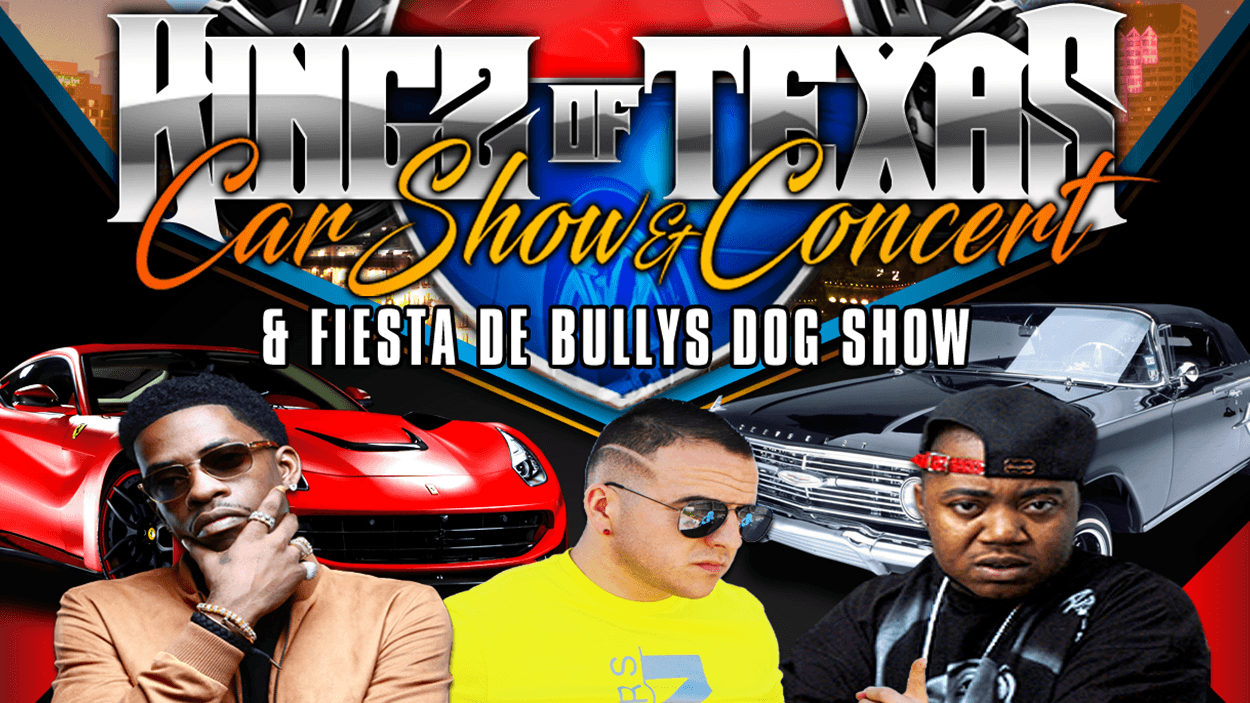 Rich Homie Quan, Wrekless and Twist perform at the Kingz of Texas Car Show