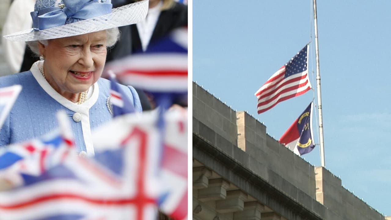 "Lideró con dignidad incomparable": Carolina del Norte reacciona a la muerte de la reina Isabel ll