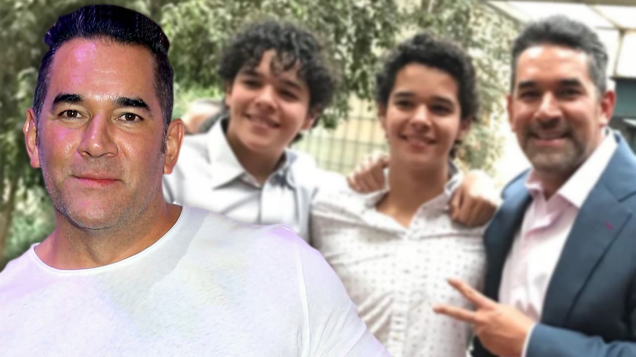  Eduardo Santamarina confiesa que está cada vez más alejado de sus hijos, los que tuvo con Itatí Cantoral