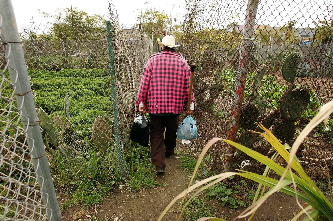 Un inmigrante mexicano en California.