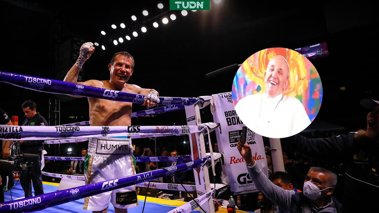 El día que Julio César Chávez hizo reír al Papa Francisco 