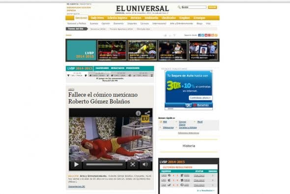 El Universal de Venezuela.