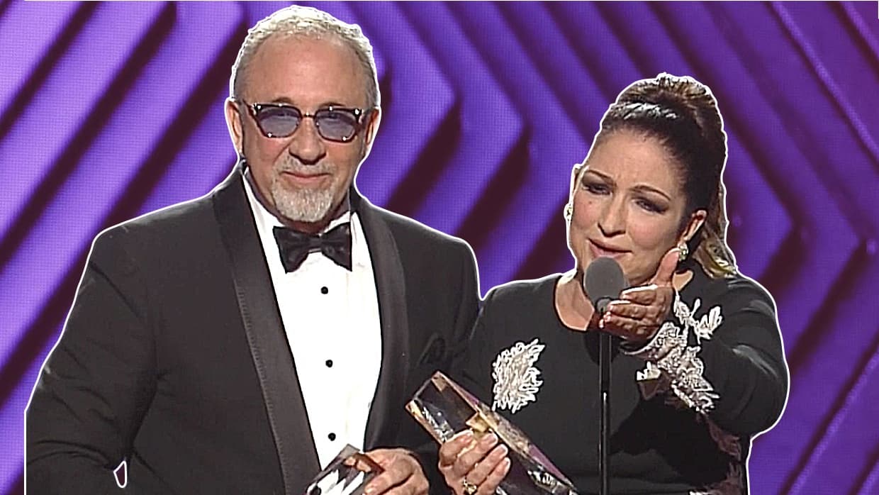 Emilio y Gloria Estefan resaltan el poder latino al recibir tributo en Premio Lo Nuestro 2018