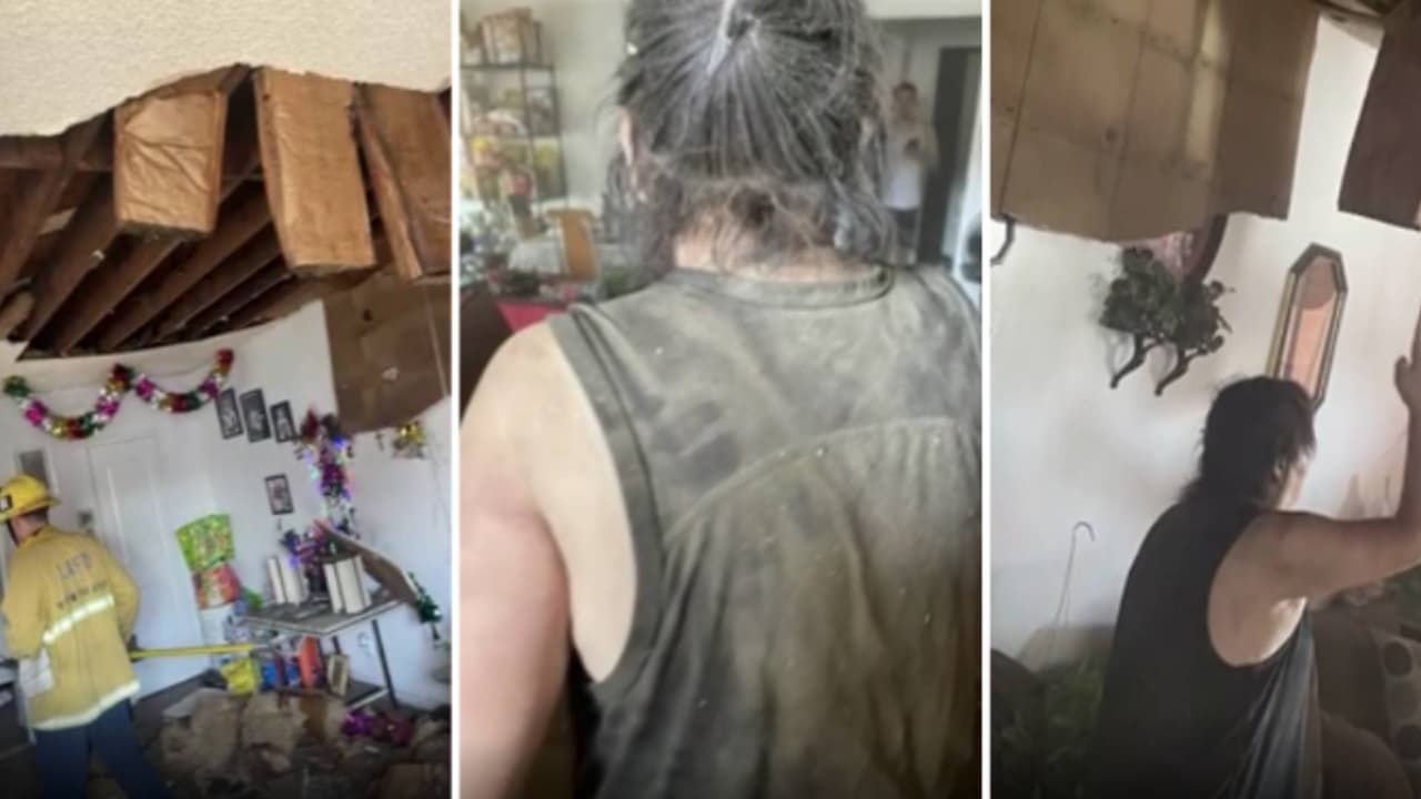 “Se nos vino el techo encima”: inquilina hispana sufre lesiones en cara y cuerpo tras desplomarse el techo de su apartamento