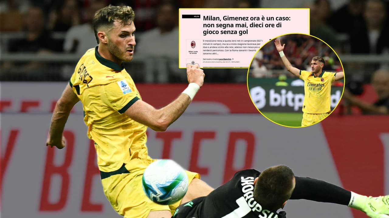 La despiadada crítica a Santi Gimenez en la prensa italiana