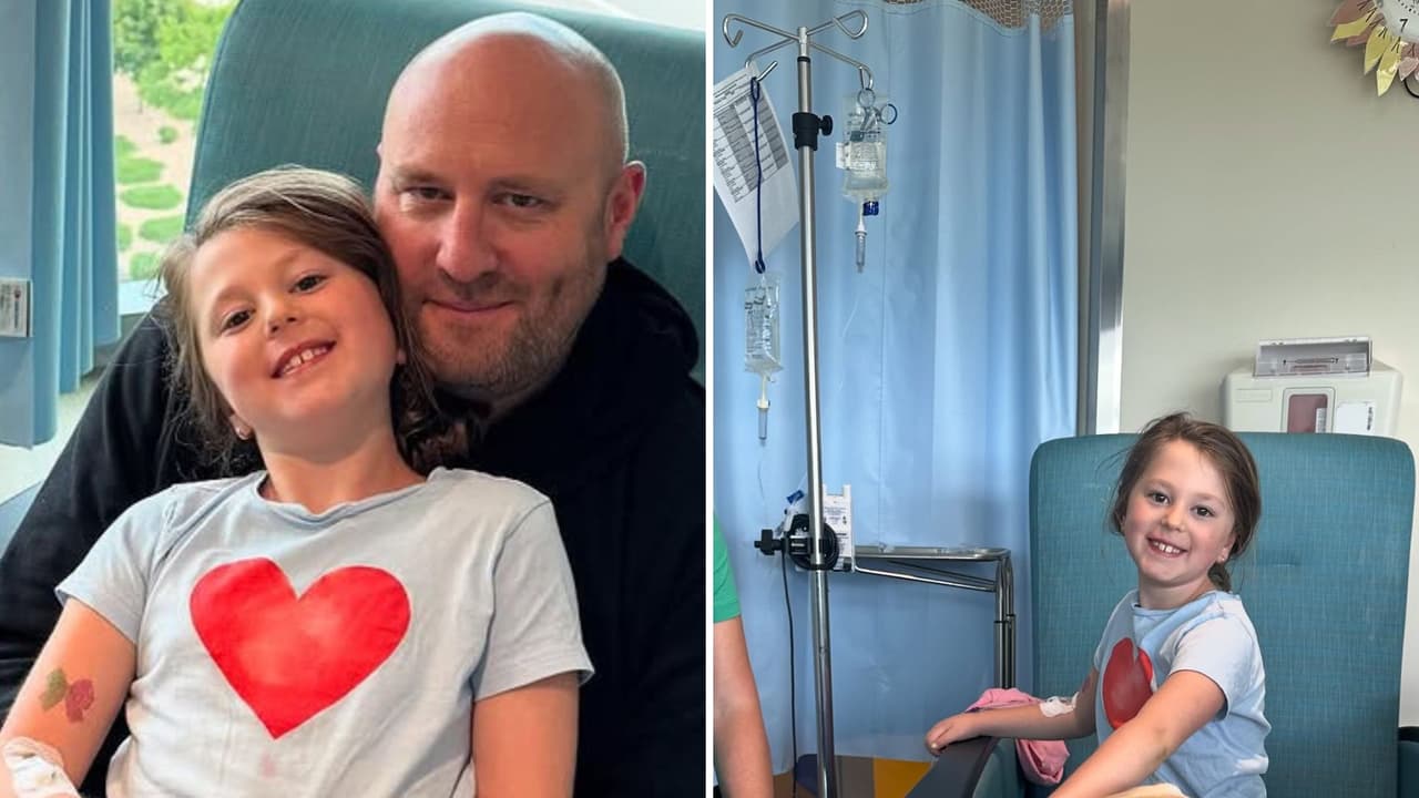 Hija de 8 años de famoso ganador de reality show sufre enfermedad "desintegra" sus huesos