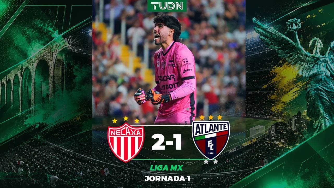 Necaxa remonta al Atlante en el primer partido del Apertura 2026