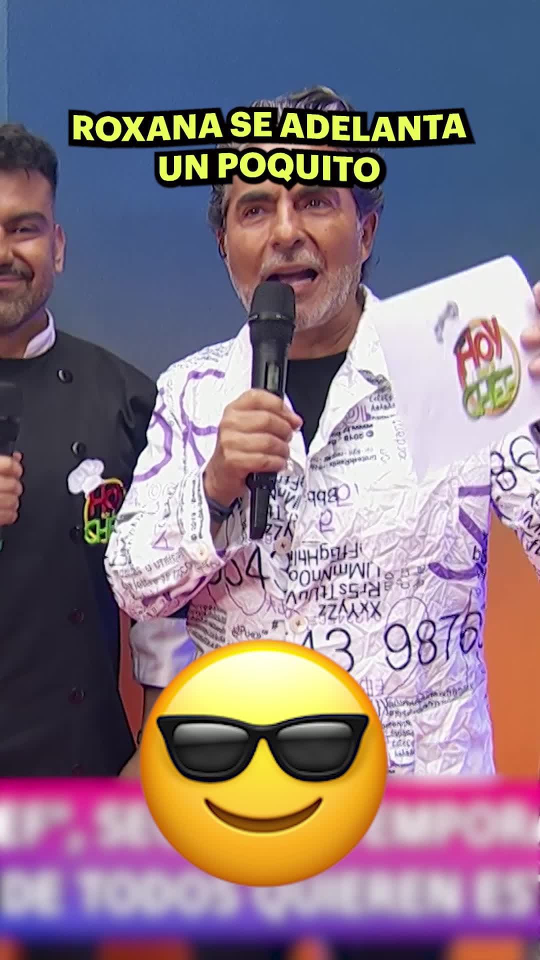 Roxana sale antes de tiempo en la alfombra roja