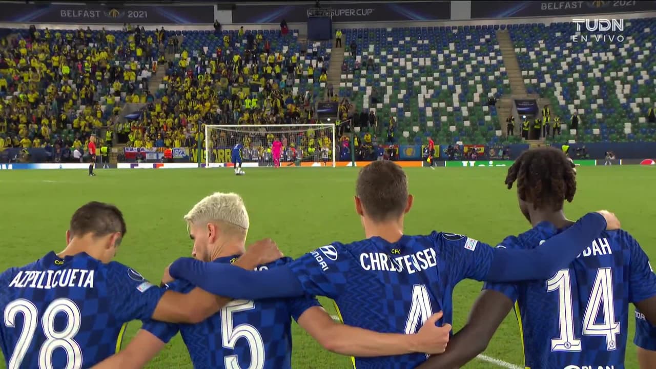 ¡GOL!  anota para Chelsea. Antonio Rüdiger