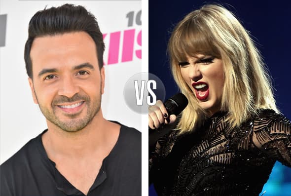 Taylor Swift vs. Luis Fonsi: ¿Podrá destronar a 'Despacito' con su nueva canción?