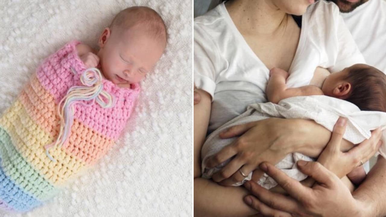 Los bebés arcoíris son tan especiales, que su significado te hará llorar de ternura