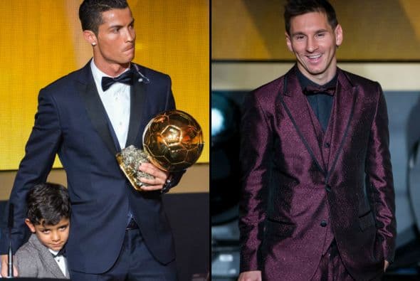 Hijo de Cristiano Ronaldo es gran admirador de Messi