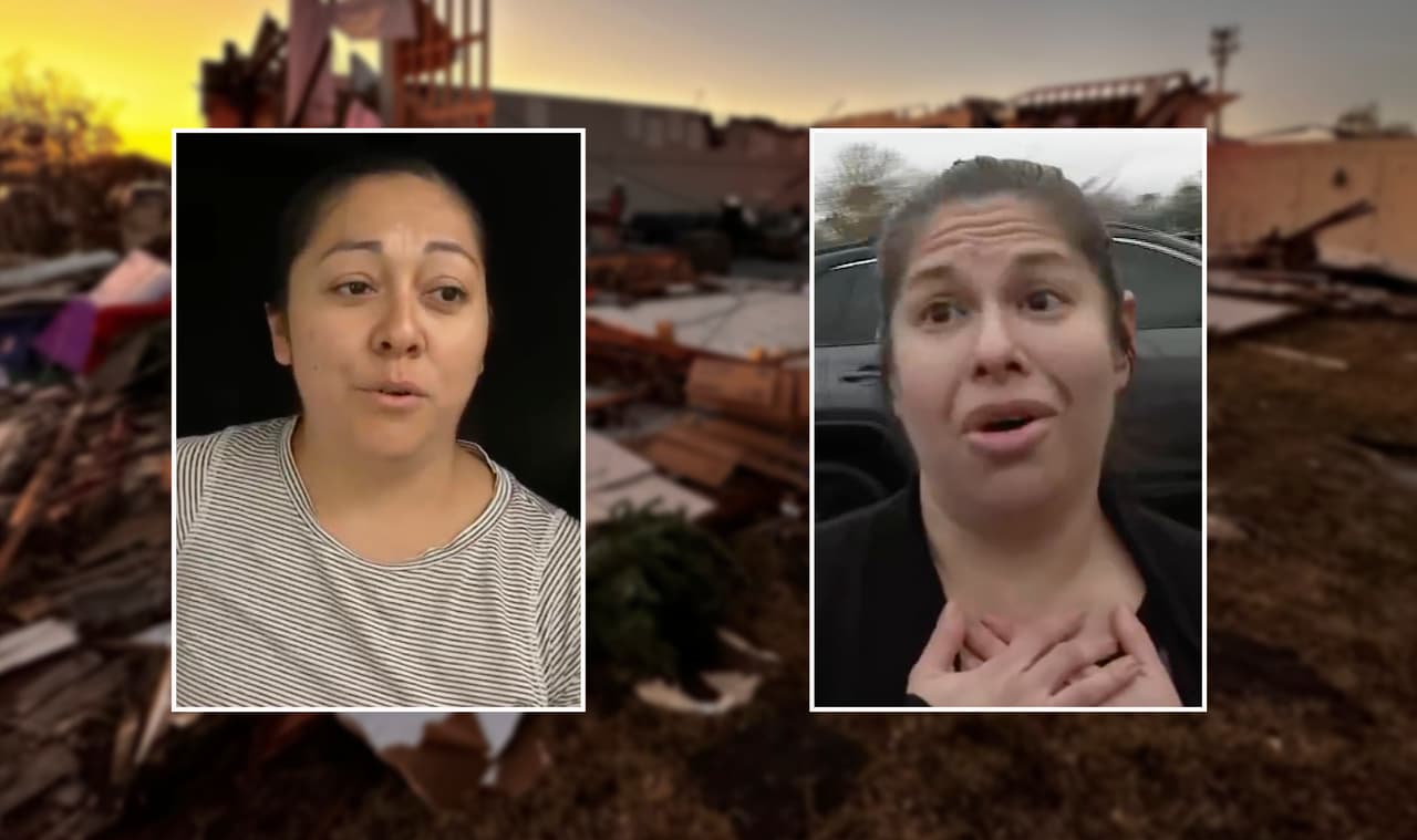 "No puedo explicar el miedo que tuve": madres narran cómo sobrevivieron a un tornado en Pasadena