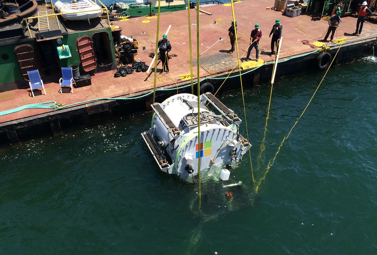 Microsoft planea instalar centros de datos “verdes” en el océano