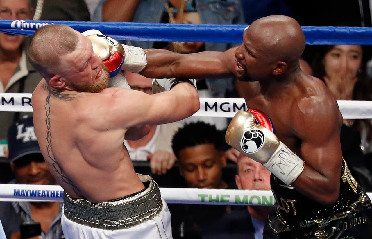 McGregor fue suspendido por decisión médica después de la pelea ante Mayweather