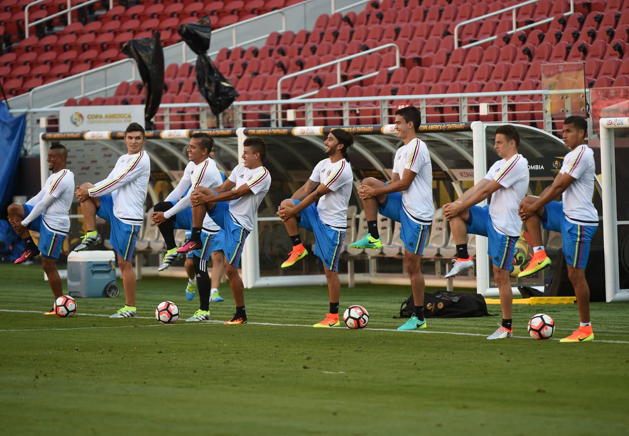 Colombia ya pisó el terreno del estadio Levi's
