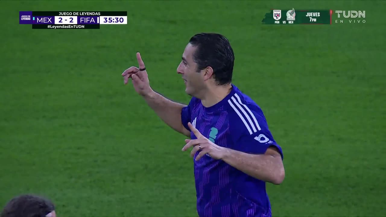 ¡Gol de la Leyendas Mexicanas! De Nigris de cabeza vence a Higuita