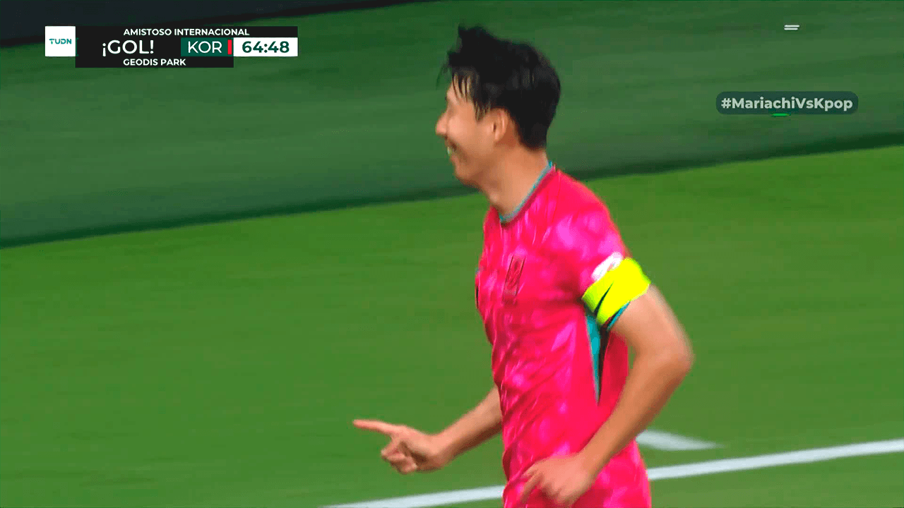 ¡Heung Min Son destruye la portería de México¡ ¡Señor golazazazo de Corea!
