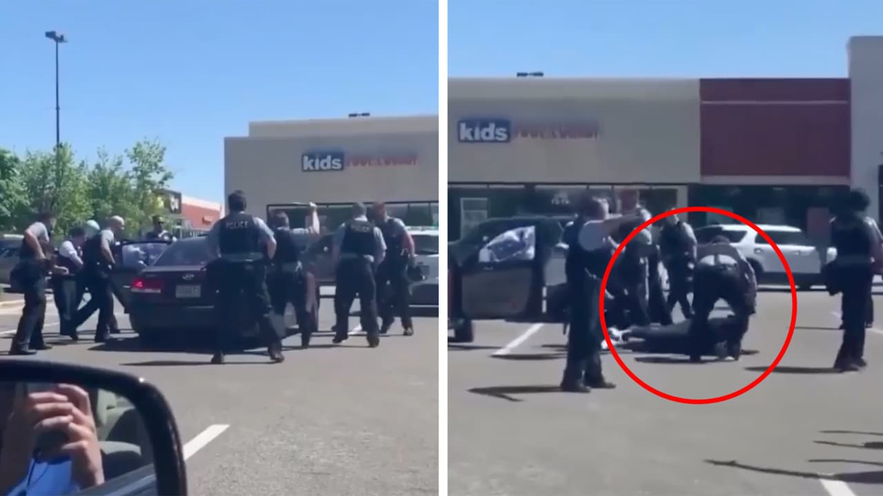 Policía enfrenta despido tras arremeter contra una mujer en 2020