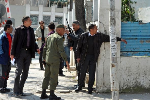 El resto fueron rodeados en dependencias que pertenecen al edificio de la Cámara.