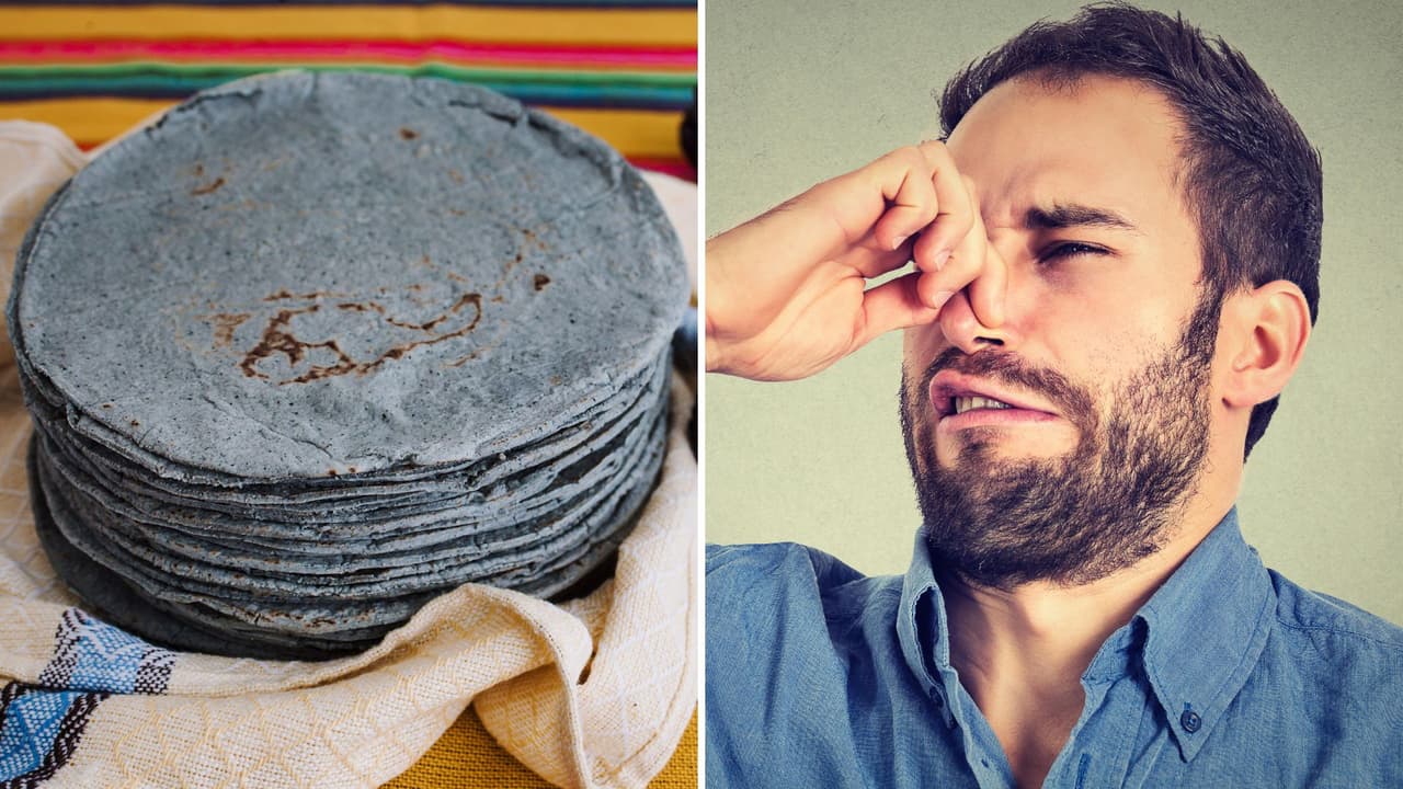 Compró tortillas azules y creyó que estaban podridas: le llueven críticas en Internet