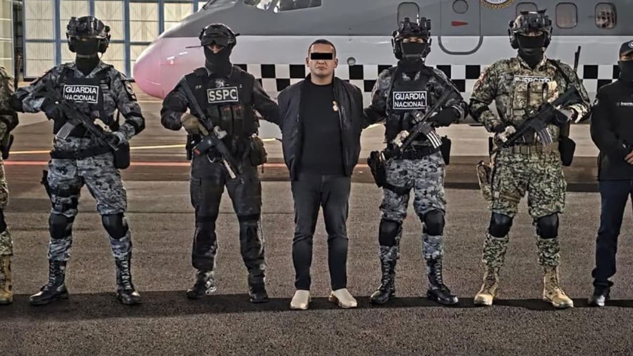 Omar García Harfuch, secretario de Seguridad en México, confirma detención de 'El Tanque', presunto líder regional del CJNG