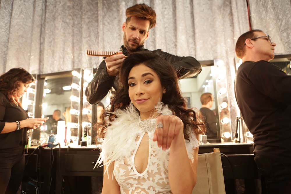 Las 25 chicas disfrutaron cada minuto del show aún sabiendo que esta podría ser su última noche. Abrazos, buenos deseos, tensión, nervios y mucho más se vivió en la tercera noche de NBLVIP.