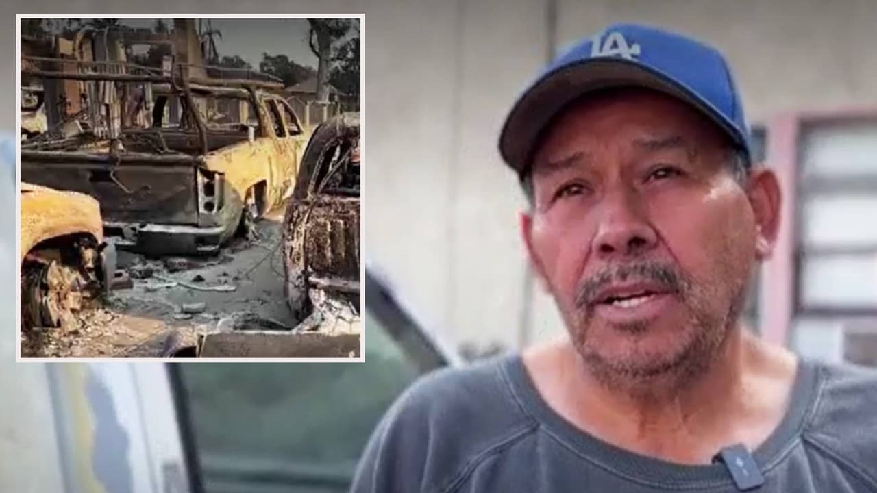 Sin casa, ahorros ni trabajo tras el incendio Eaton: el hispano Genovevo González cuenta cómo fue despedido