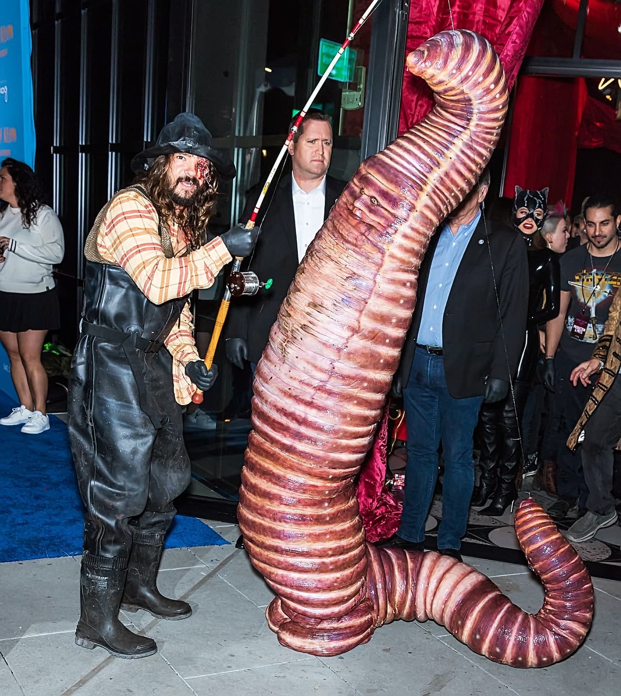 Heidi Klum y Tom Kaulitz hicieron las poses más divertidas ante las cámaras.