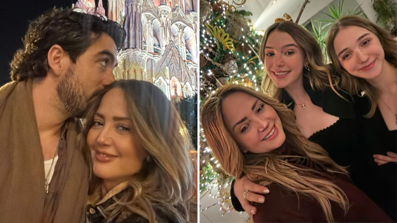 Andrea Legarreta y su novio “turistean” con las hijas de la presentadora: “Un día perfecto”