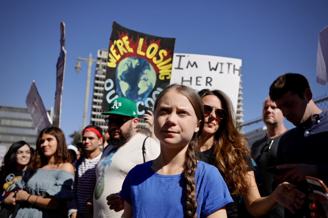 Recibida por una multitud en el centro de 
<a href="https://www.univision.com/local/los-angeles-kmex/">Los Ángeles</a> el 1 de noviembre, la líder mundial compartió su experiencia tras visitar la comunidad de 
<a href="https://www.univision.com/local/los-angeles-kmex/paradise-el-poblado-de-california-donde-el-arte-nace-de-las-cenizas-fotos">Paradise</a> en California.
<br>