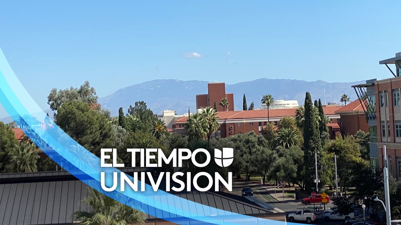 Día soleado con temperaturas en los 80°F en el centro y sur del estado, la máxima en Flagstaff estará en 59°F