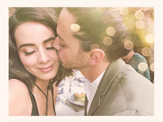 A partir de este momento, Esmeralda y Alfredo no dejaban de compartir imágenes donde se les veía dándose muestras de cariño.