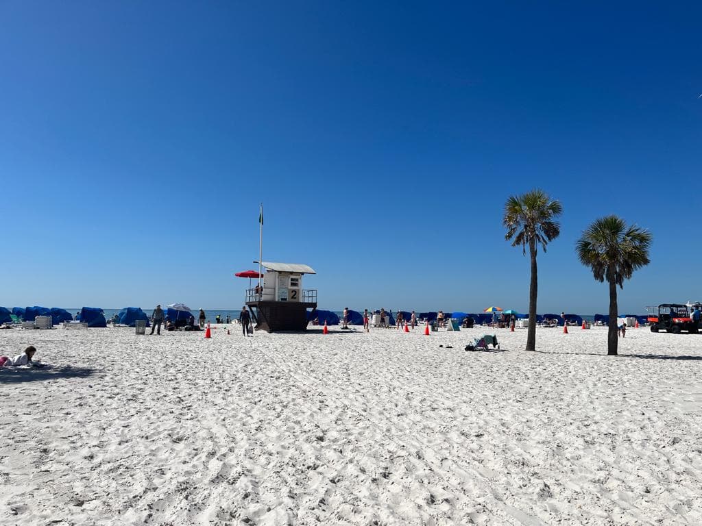 La ciudad de Clearwater destaca que este popular destino turístico es conocido por sus arenas blancas, las cálidas aguas del Golfo de México y sus hermosos amaneceres y atardeceres.