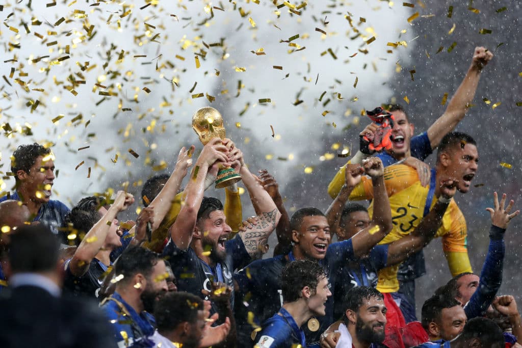 La selección de Francia conquistó el título en la final del Mundial de Rusia 2018, superando 4-2 a Croacia y logrando su segunda copa luego de la obtenida en 1998.
