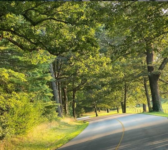 Karla Martínez pudo realizar actividades como el senderismo y el ciclismo en sus días de vacaciones.